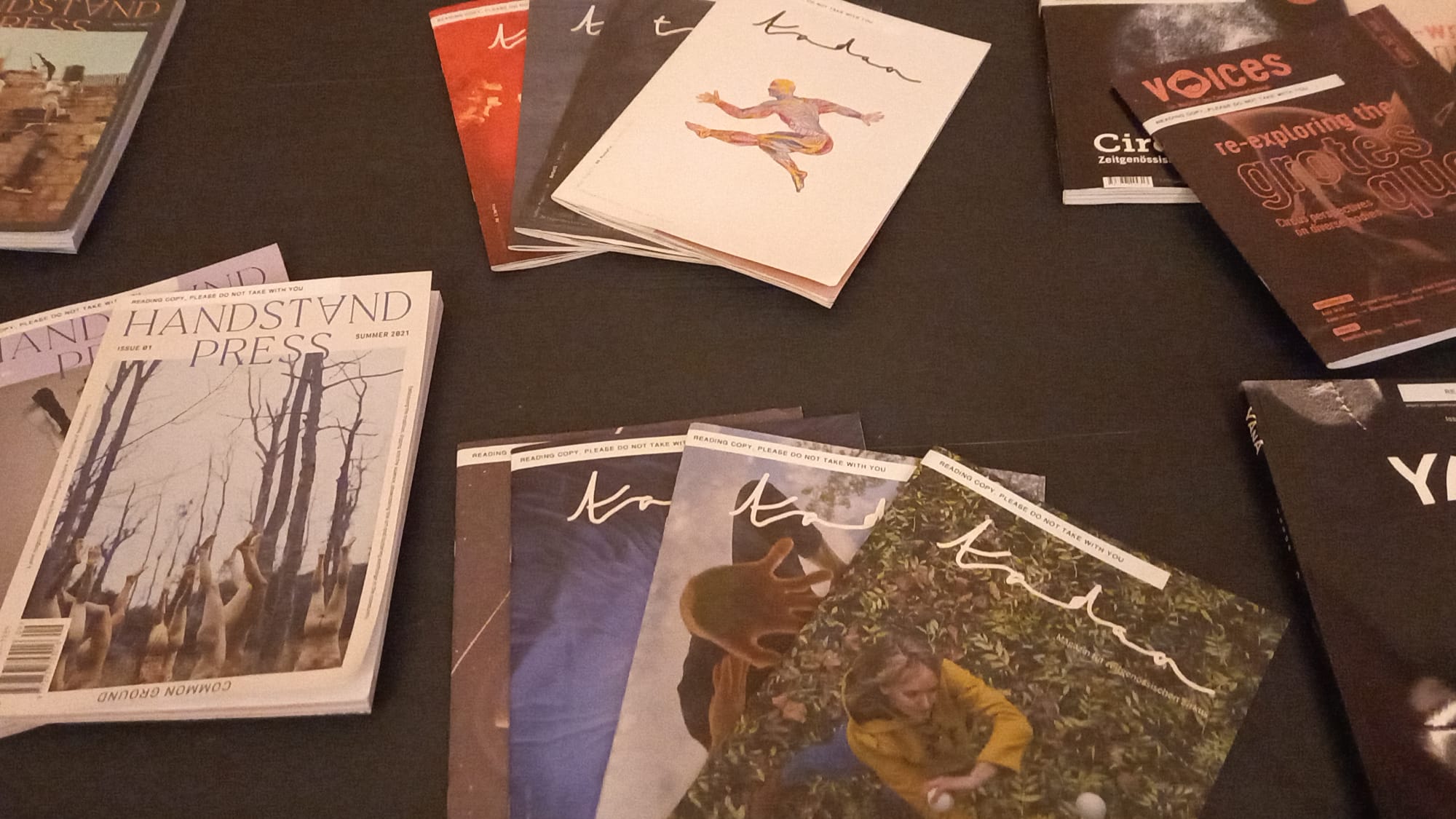 verschillende circusmagazines