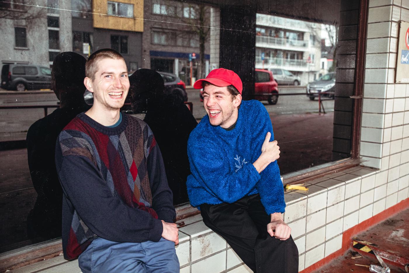 Michiel Deprez (links) en Ruben Mardulier (rechts) (c) Michiel Devijver